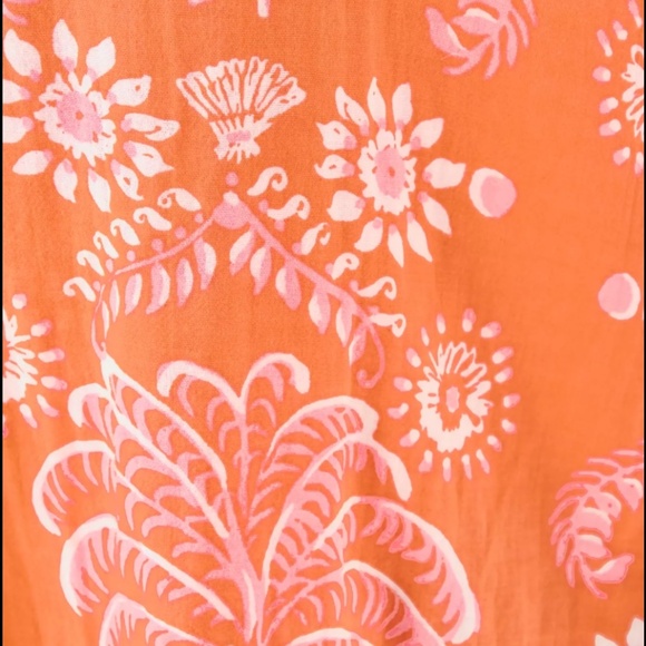 Lilly Pulitzer Beach Lounger Towel. Color: Papaya Breezy Palm Engineered. New - Picture 5 of 5